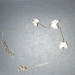 925 Vermeil CZ Butterfly bracelet Sphera Milano nwt
